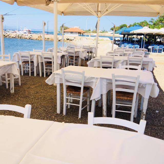 Villa Vlichos Amarynthos Bagian luar foto